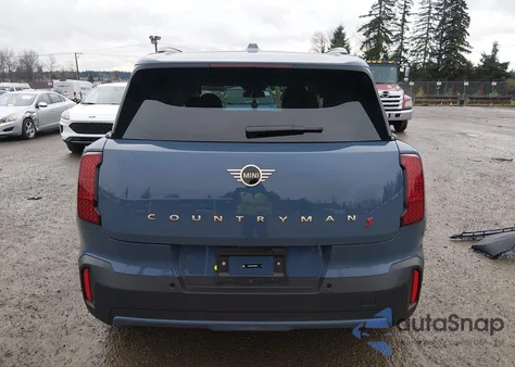 2025 Mini Countryman Cooper S z USA, uszkodzony, nr VIN WMZ23GA00S7R88334